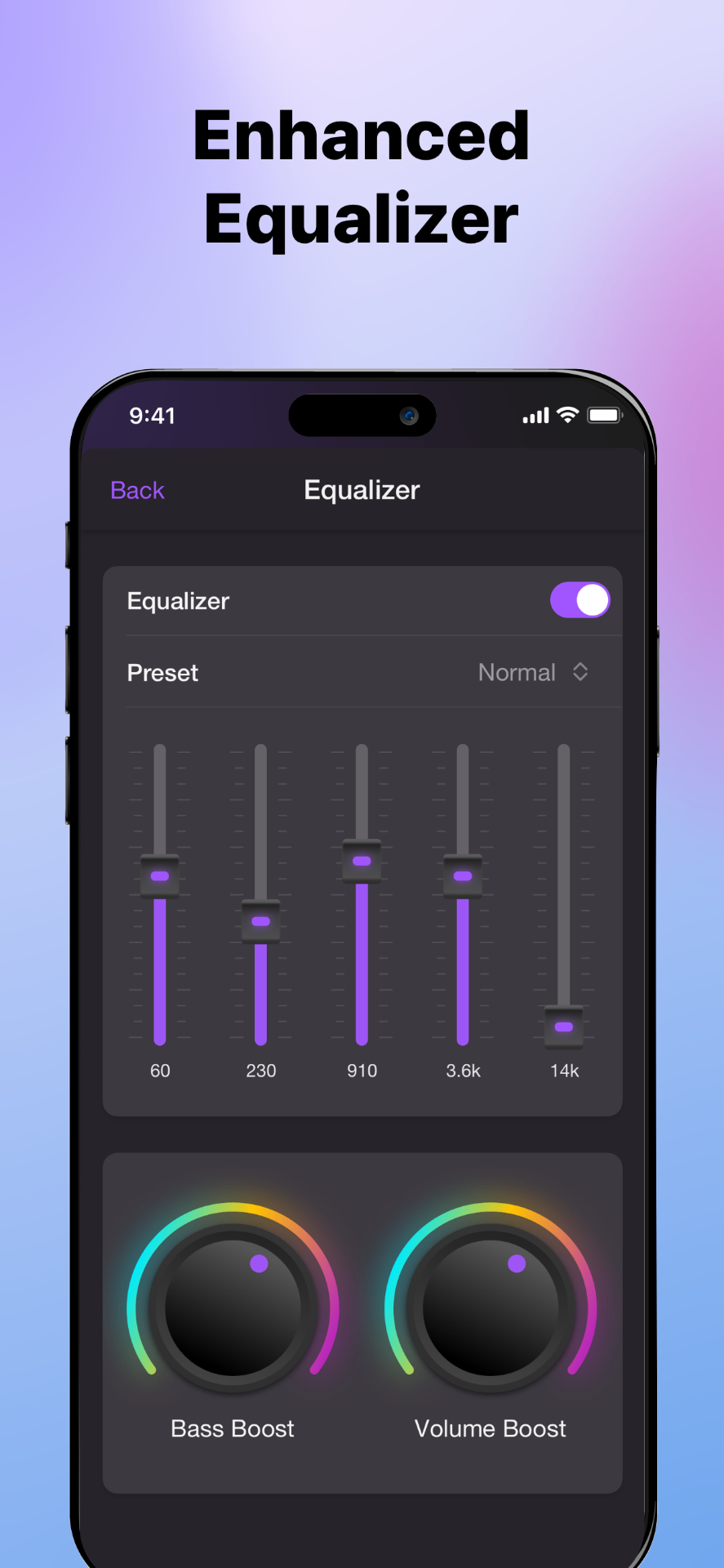 SonaPlay offline music player - built-in equalizer for perfect sound
